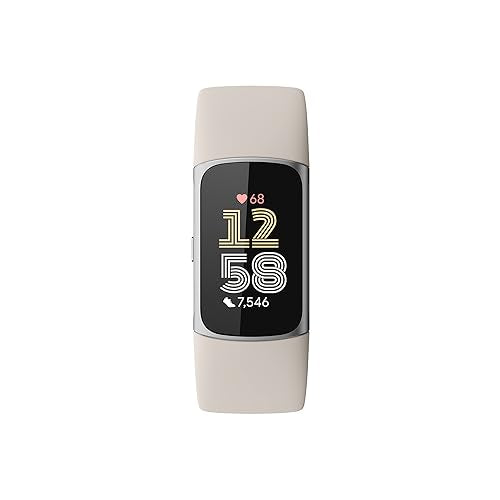 Charge 6 Fitness Tracker with Google apps, Heart Rate on Exercise Equipment,