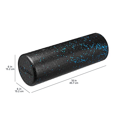 High Density Foam Roller for Exercise and Recovery, 24 Inches, Black