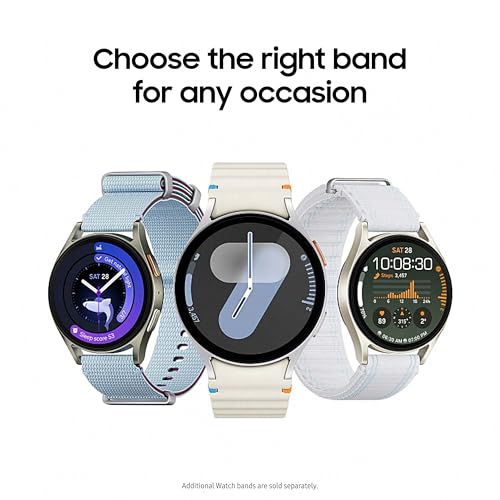 Galaxy Watch 7 40mm Bluetooth AI Smartwatch w/Energy Score, Wellness Tips