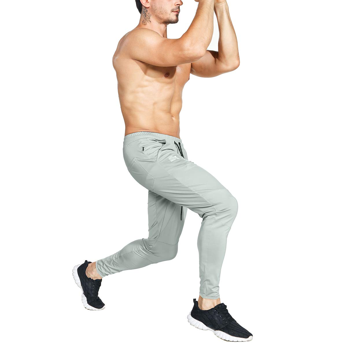 Mens Lightweight Running Gym Jogger Pants,Men's Workout Sweatpants