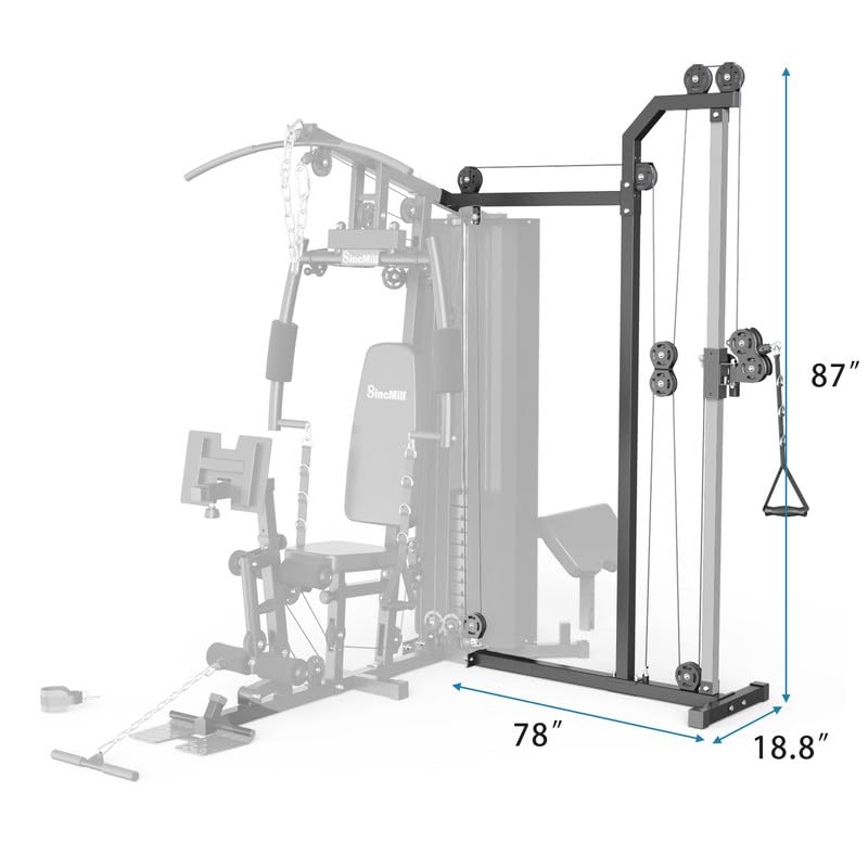 Home Gym SCM-1160 160LB Multifunctional Full Body Home Gym Equipment for Home