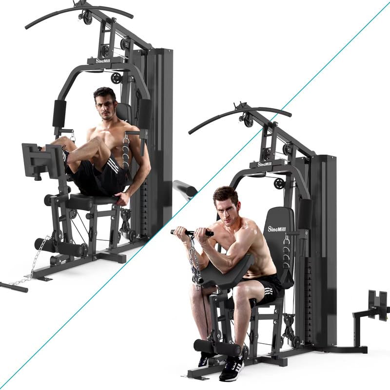 Home Gym SCM-1160 160LB Multifunctional Full Body Home Gym Equipment for Home