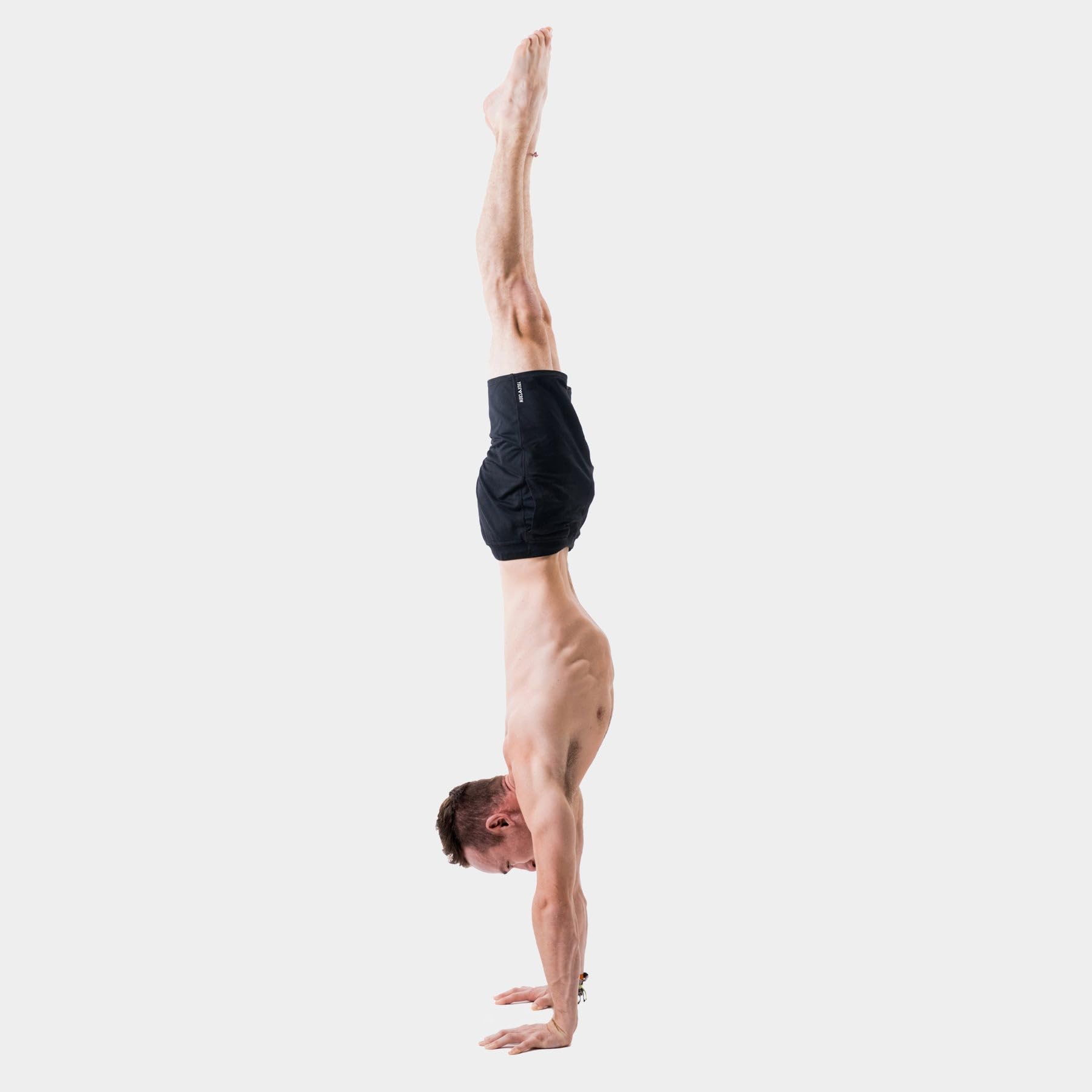 Men's Swerve Yoga Training Shorts w/Non-Restrictive Inner Liner