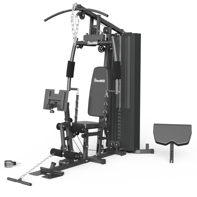 Home Gym SCM-1160 160LB Multifunctional Full Body Home Gym Equipment for Home