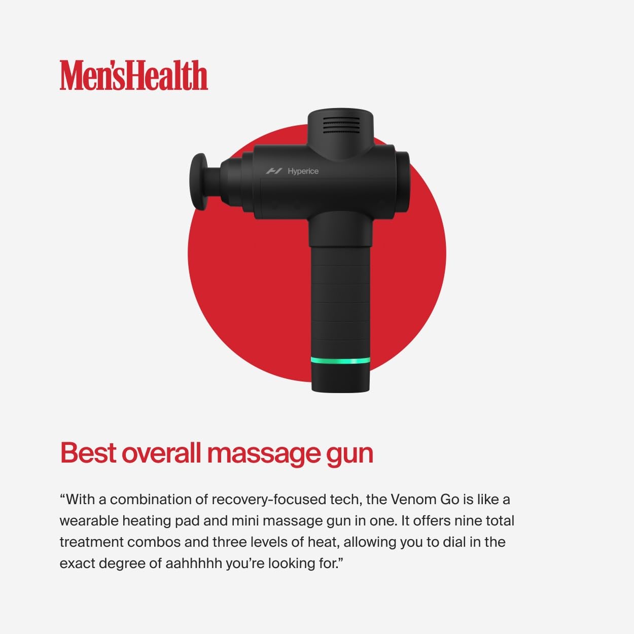 Hypervolt 2 Black - Featuring Quiet Glide Technology - Handheld Percussion Massage Gun