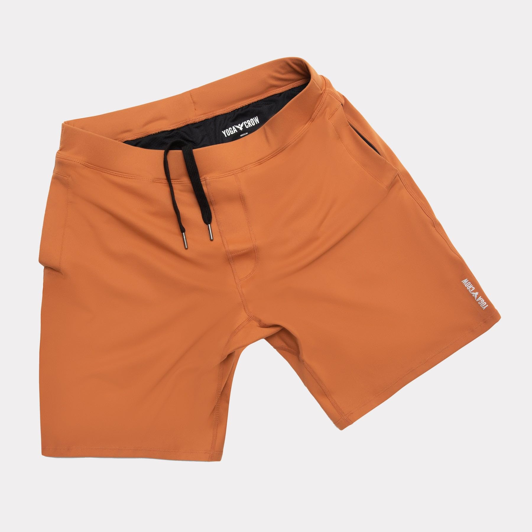Men's Swerve Yoga Training Shorts w/Non-Restrictive Inner Liner