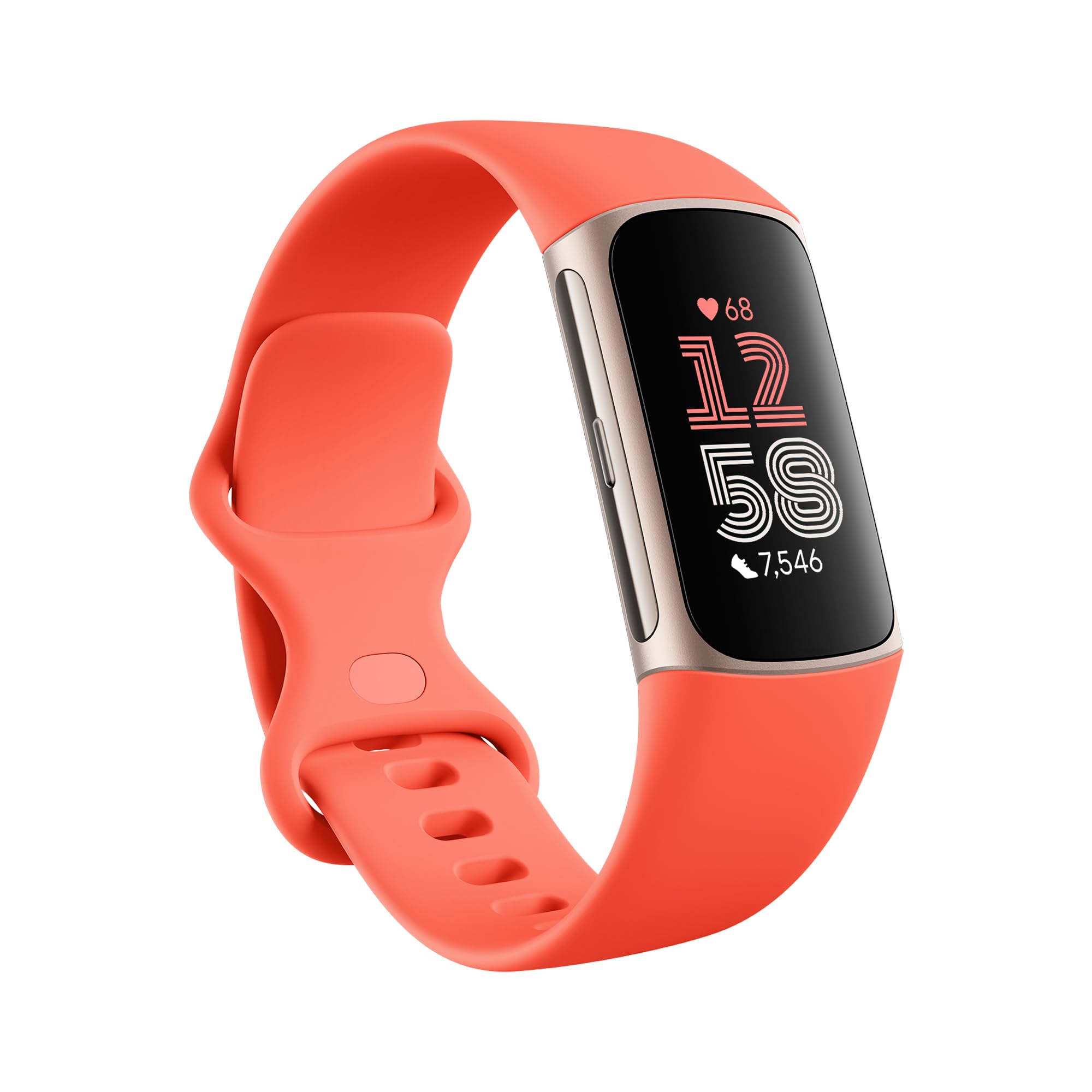 Charge 6 Fitness Tracker with Google apps, Heart Rate on Exercise Equipment,