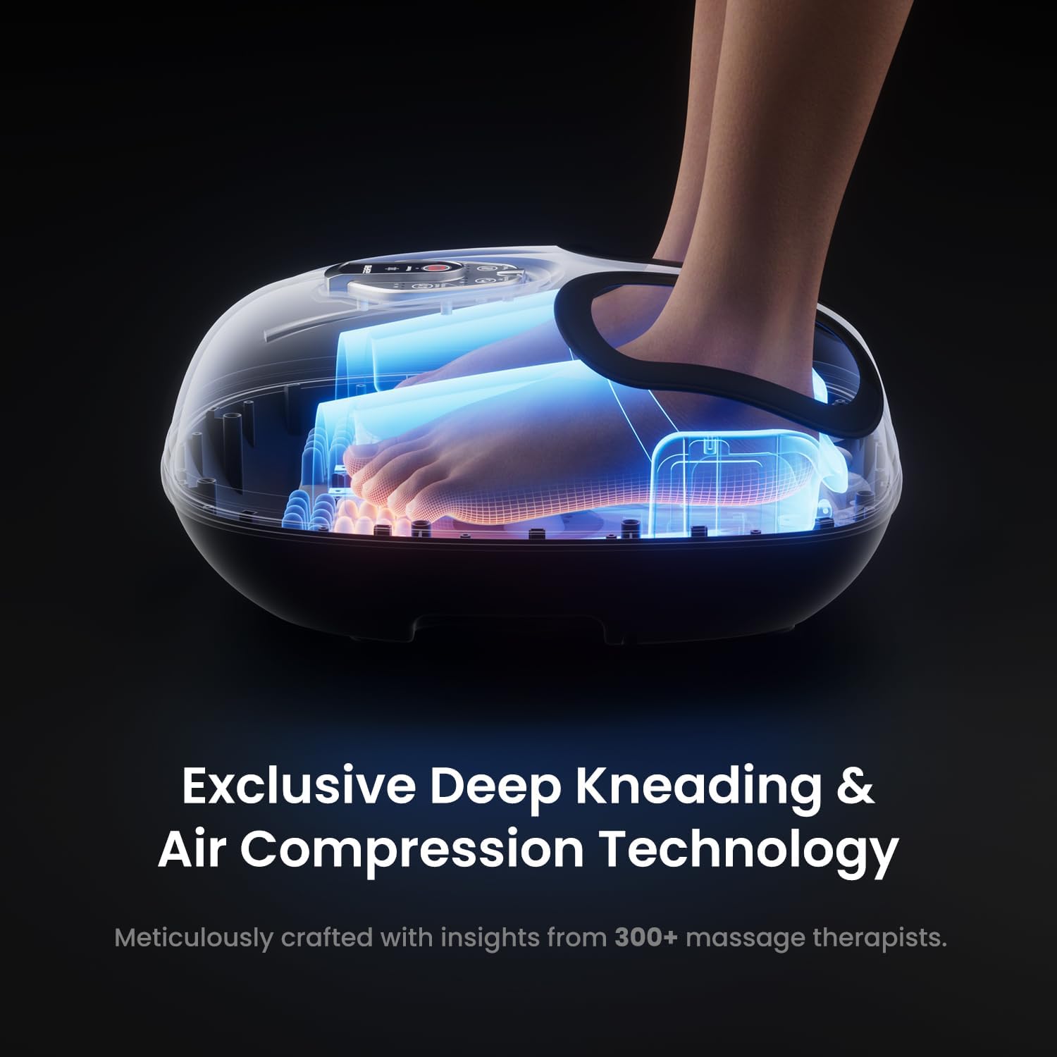 Foot Massager Machine with Heat [2025 Upgraded], FSA HSA Eligible