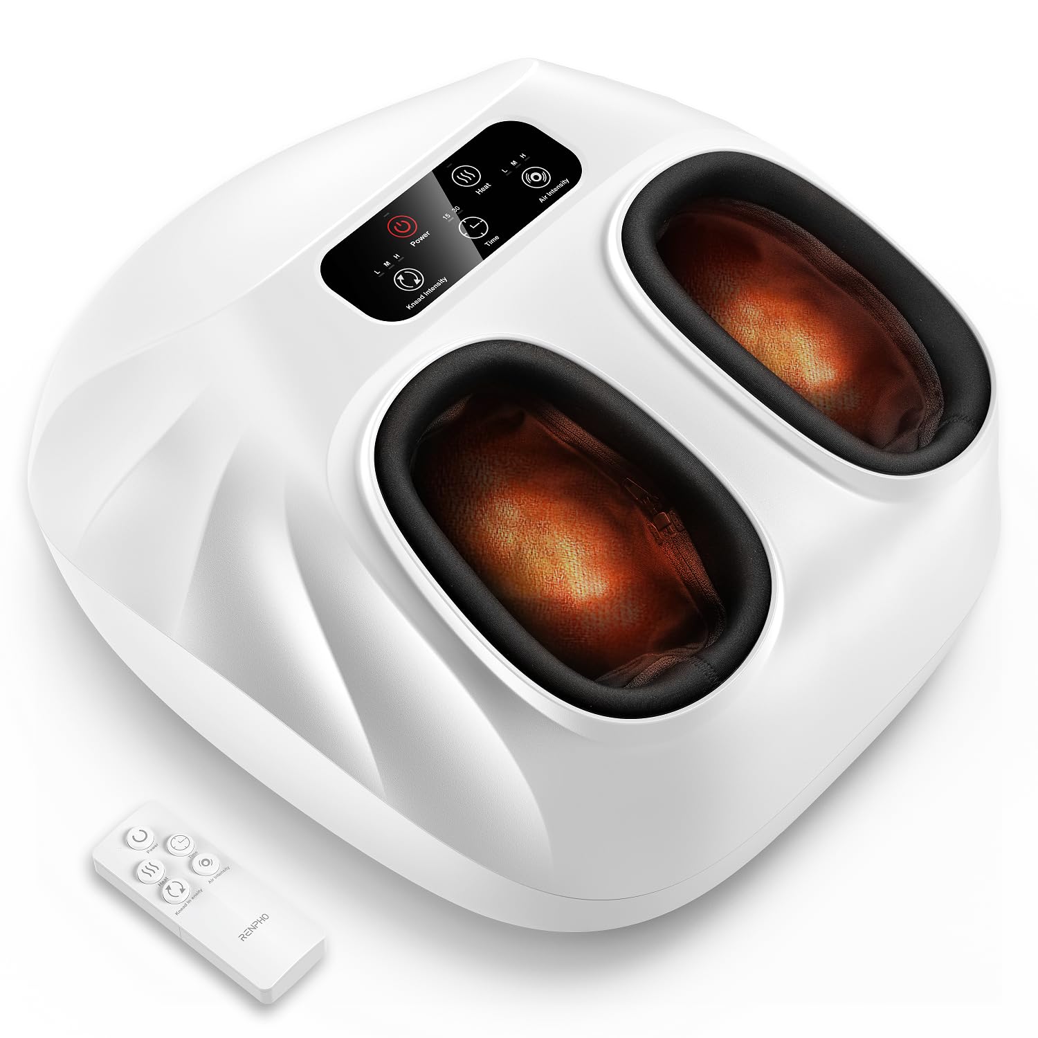 Foot Massager Machine with Heat [2025 Upgraded], FSA HSA Eligible
