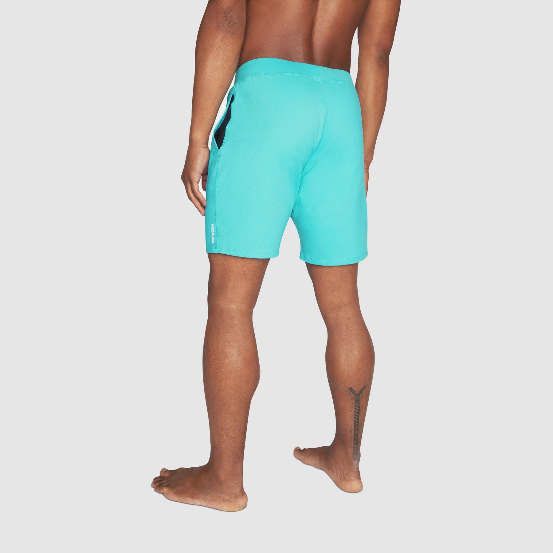 Men's Swerve Yoga Training Shorts w/Non-Restrictive Inner Liner