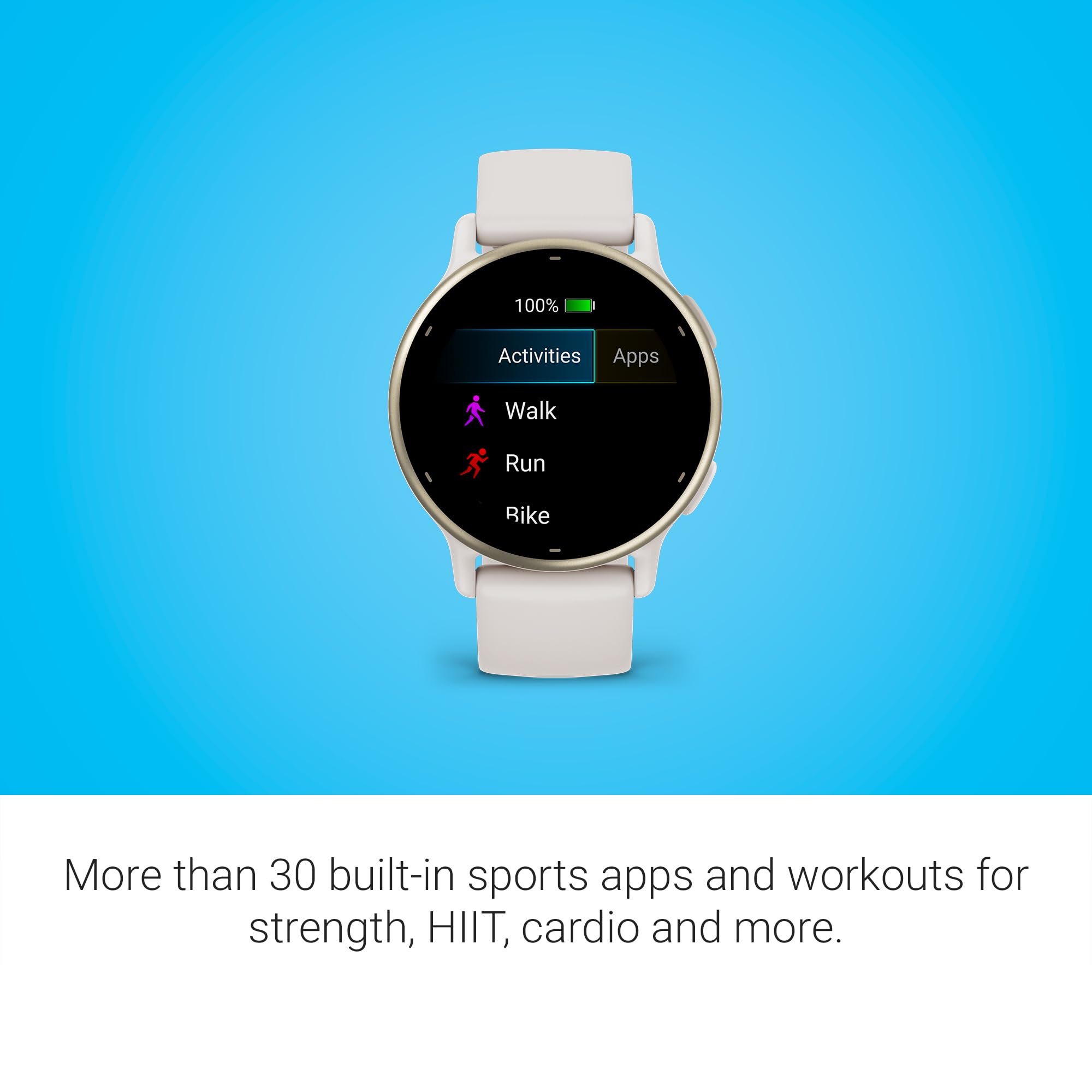 vívoactive 5, Health and Fitness GPS Smartwatch, AMOLED Display, Up to 11 Days of Battery, Black