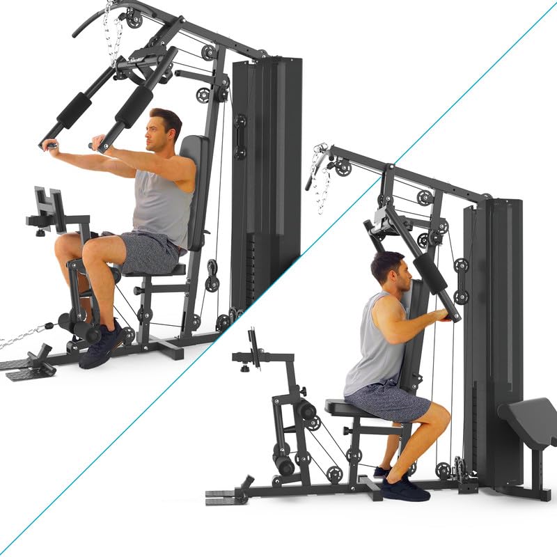 Home Gym SCM-1160 160LB Multifunctional Full Body Home Gym Equipment for Home