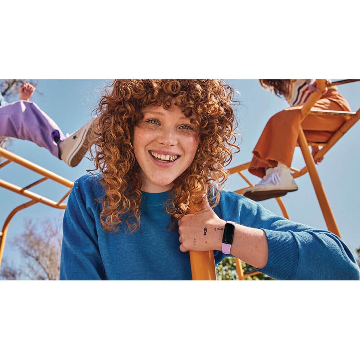 Inspire 3 Health &-Fitness-Tracker with Stress Management, Workout Intensity, Sleep Tracking