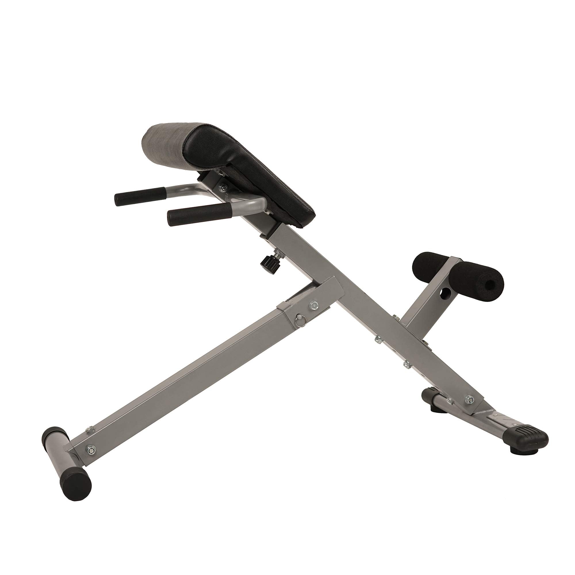 45-Degree Hyperextension Roman Chair with Adjustable Height and Back, Glute