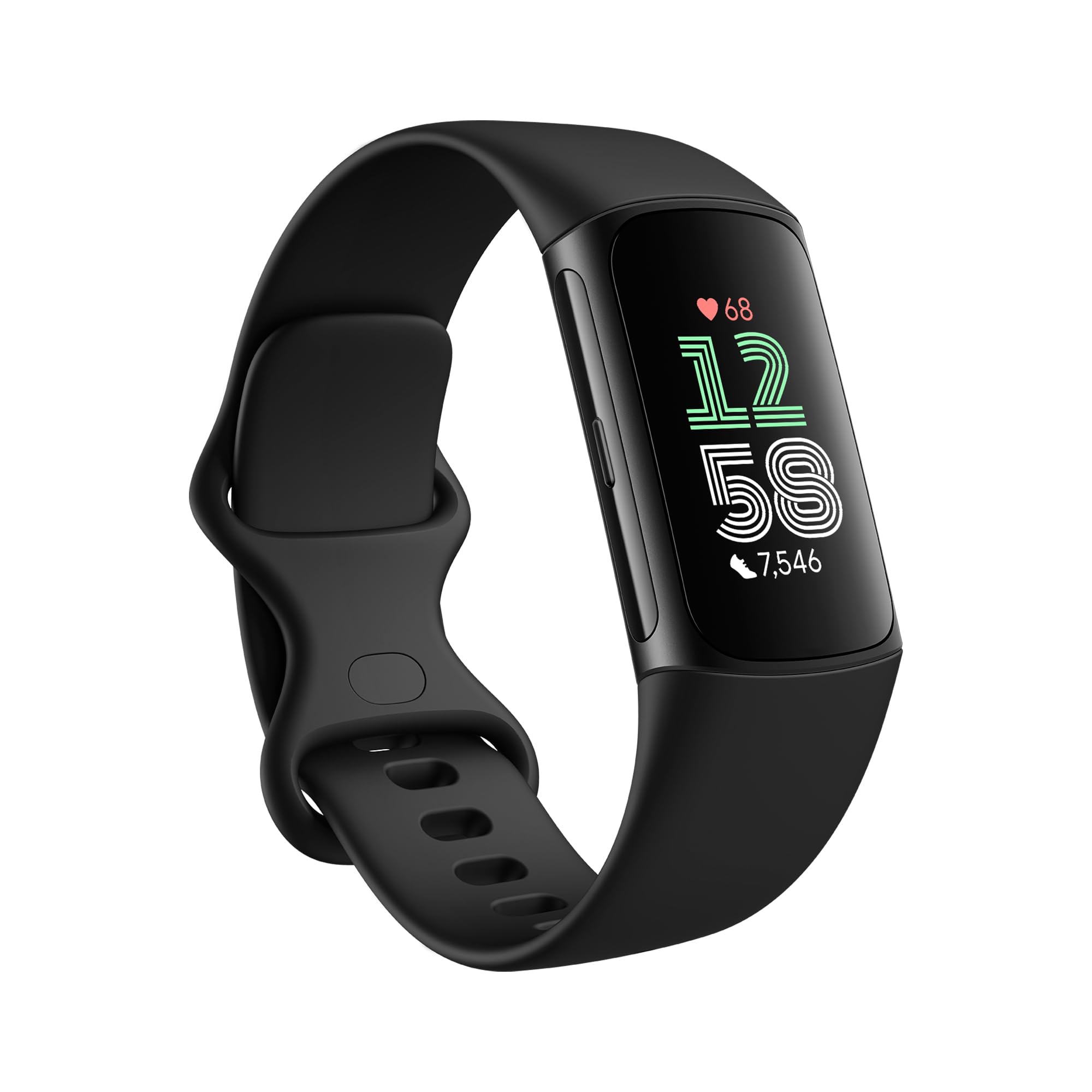 Charge 6 Fitness Tracker with Google apps, Heart Rate on Exercise Equipment,