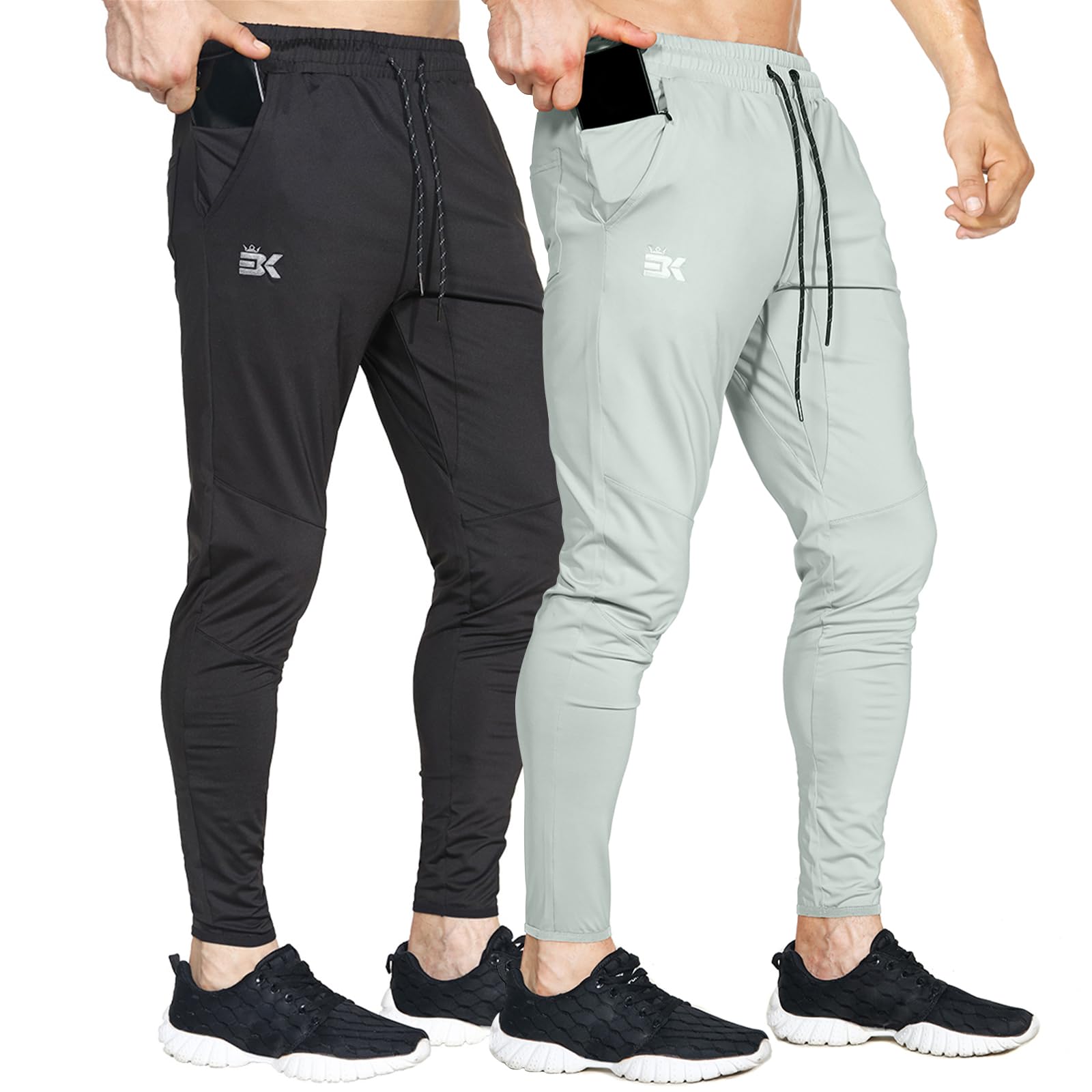 Mens Lightweight Running Gym Jogger Pants,Men's Workout Sweatpants