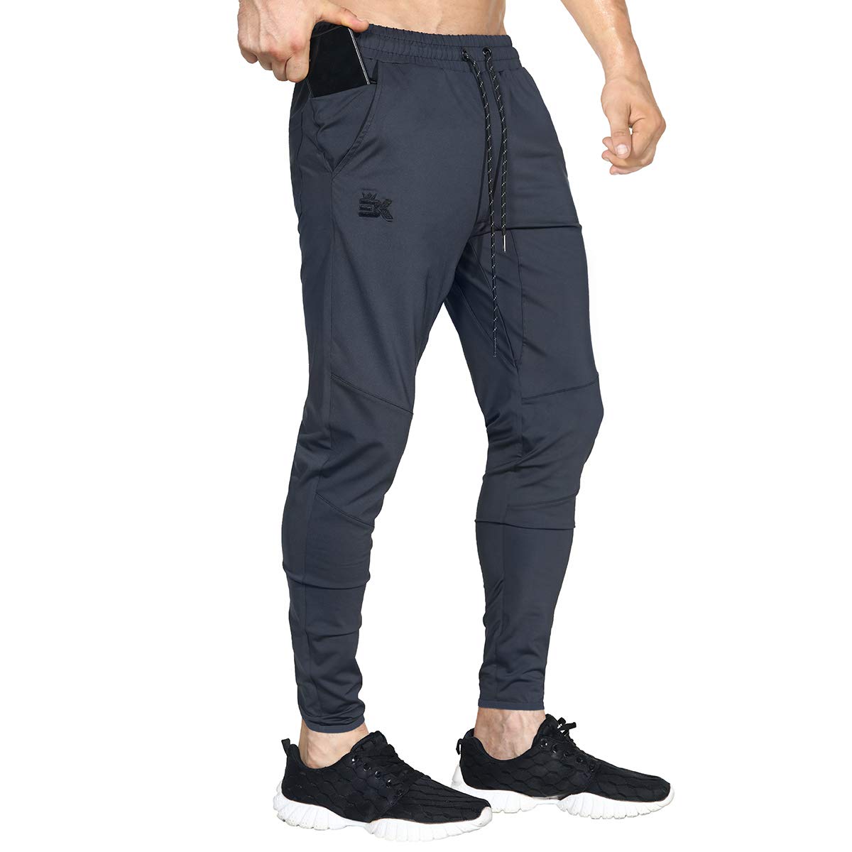 Mens Lightweight Running Gym Jogger Pants,Men's Workout Sweatpants