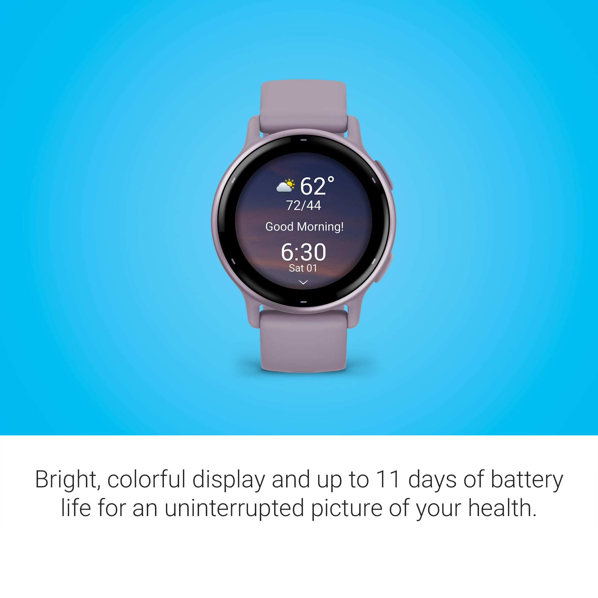 vívoactive 5, Health and Fitness GPS Smartwatch, AMOLED Display, Up to 11 Days of Battery, Black