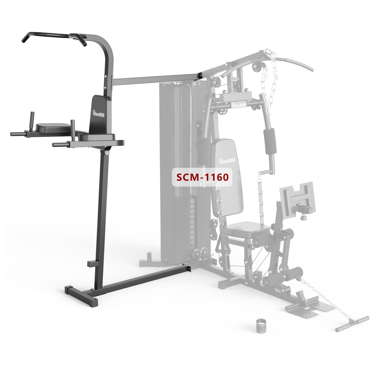 Home Gym SCM-1160 160LB Multifunctional Full Body Home Gym Equipment for Home