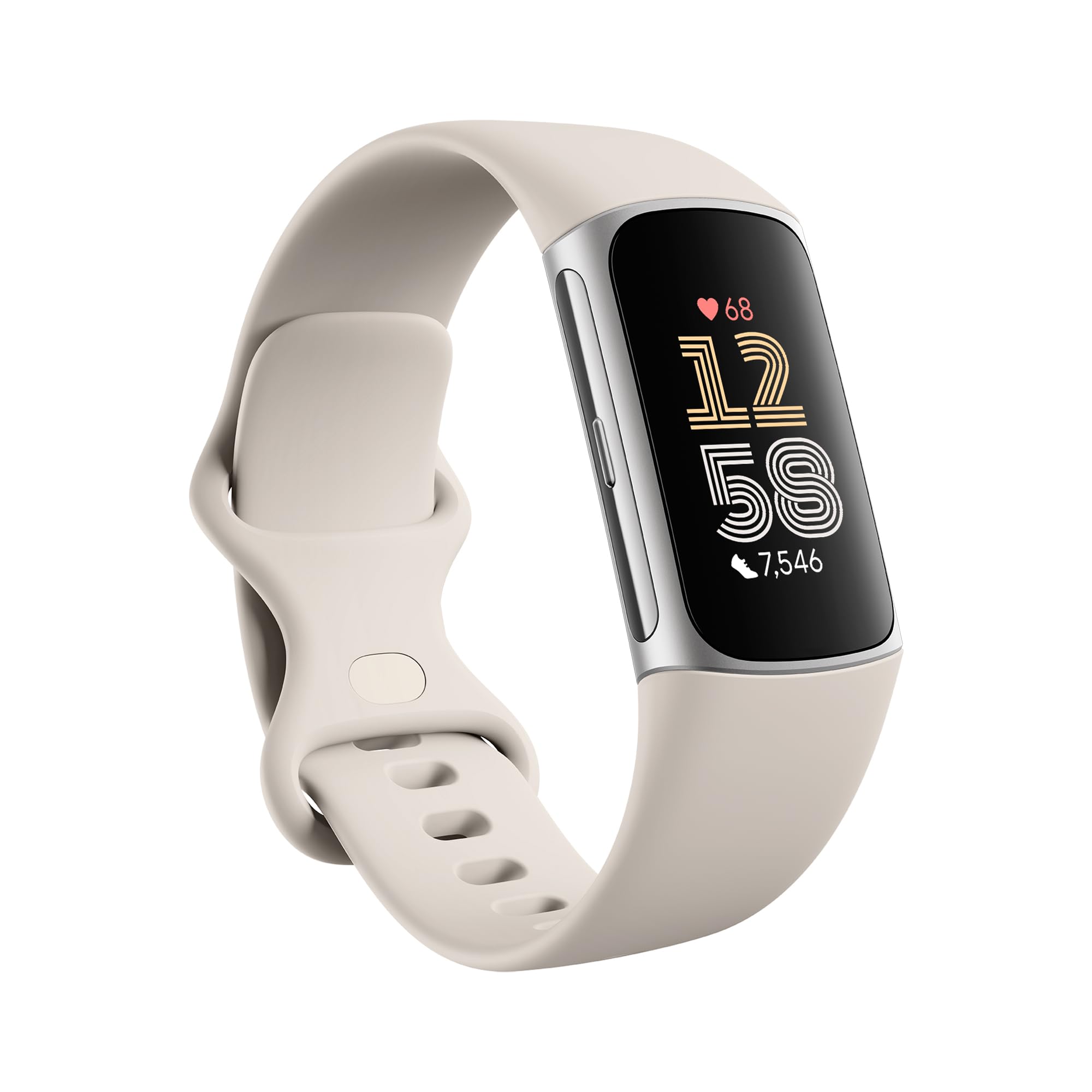 Charge 6 Fitness Tracker with Google apps, Heart Rate on Exercise Equipment,