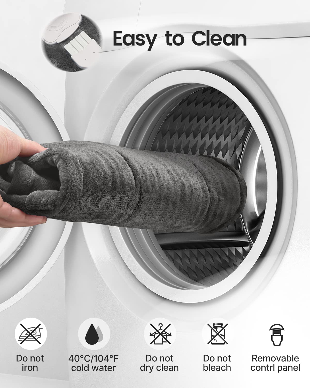 Back Heating Pad for Pain Relief, Mothers Day Gifts for Mom, Birthday Gifts for Her Him Dad