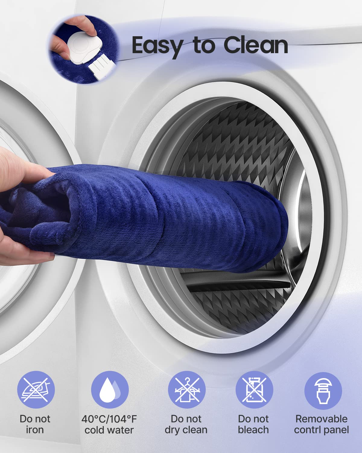 Back Heating Pad for Pain Relief, Mothers Day Gifts for Mom, Birthday Gifts for Her Him Dad