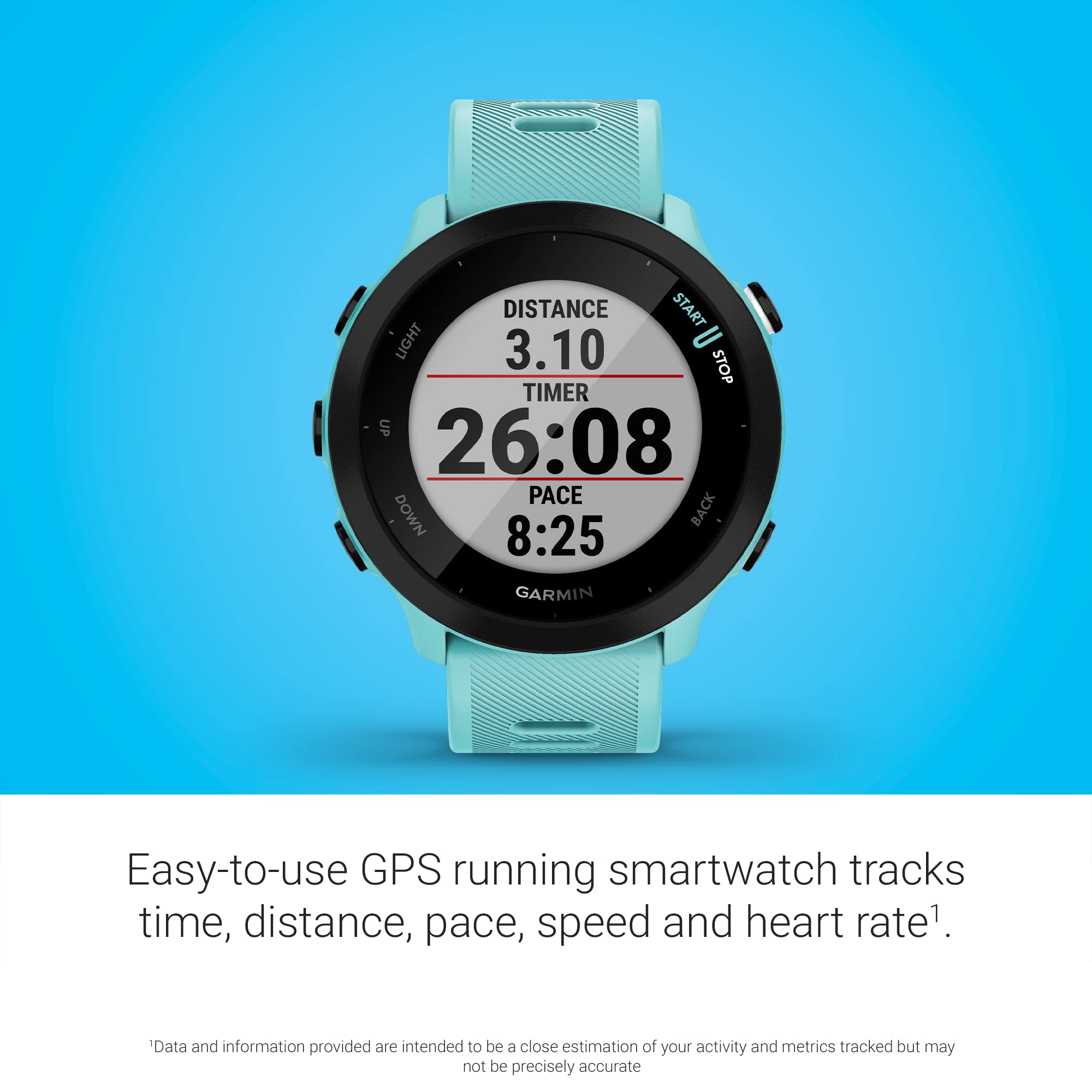 Forerunner 55, GPS Running Watch with Daily Suggested Workouts