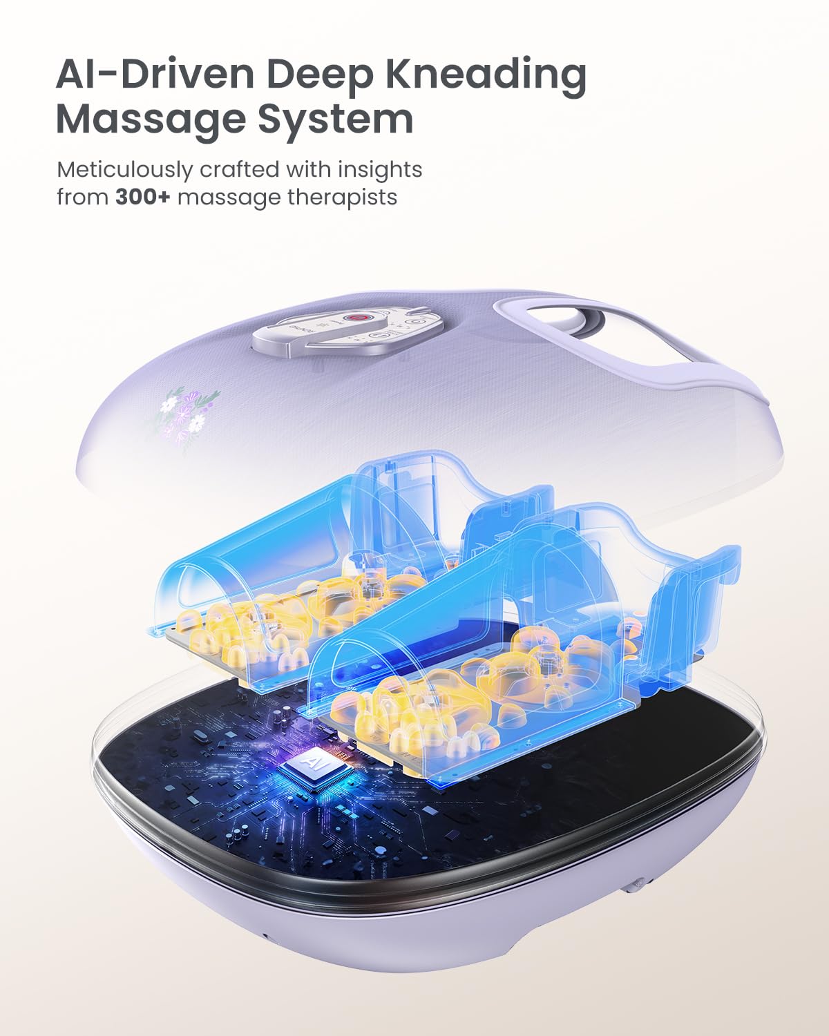 Foot Massager Machine with Heat [2025 Upgraded], FSA HSA Eligible
