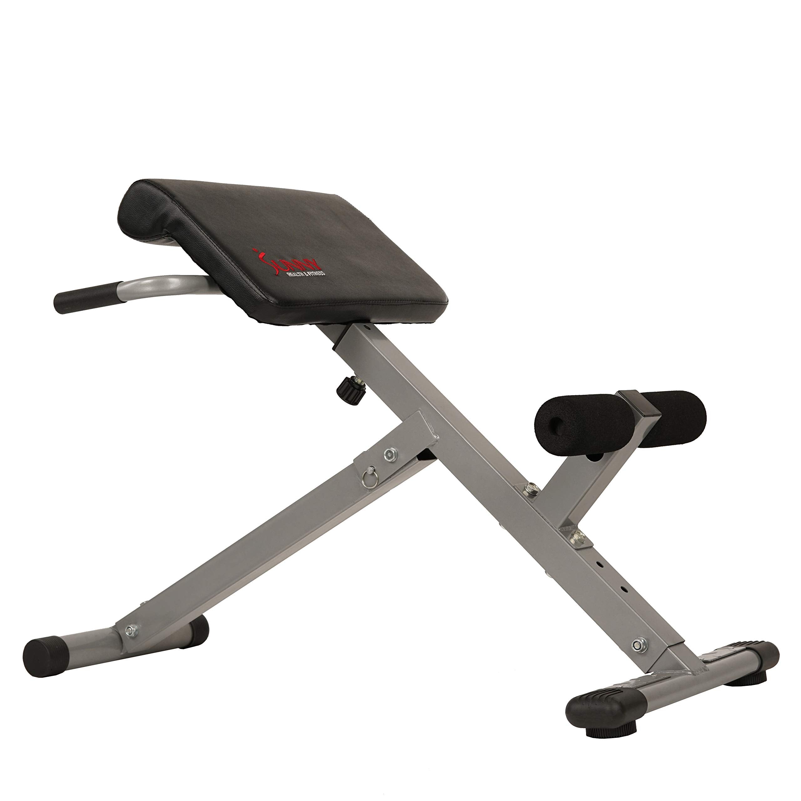 45-Degree Hyperextension Roman Chair with Adjustable Height and Back, Glute