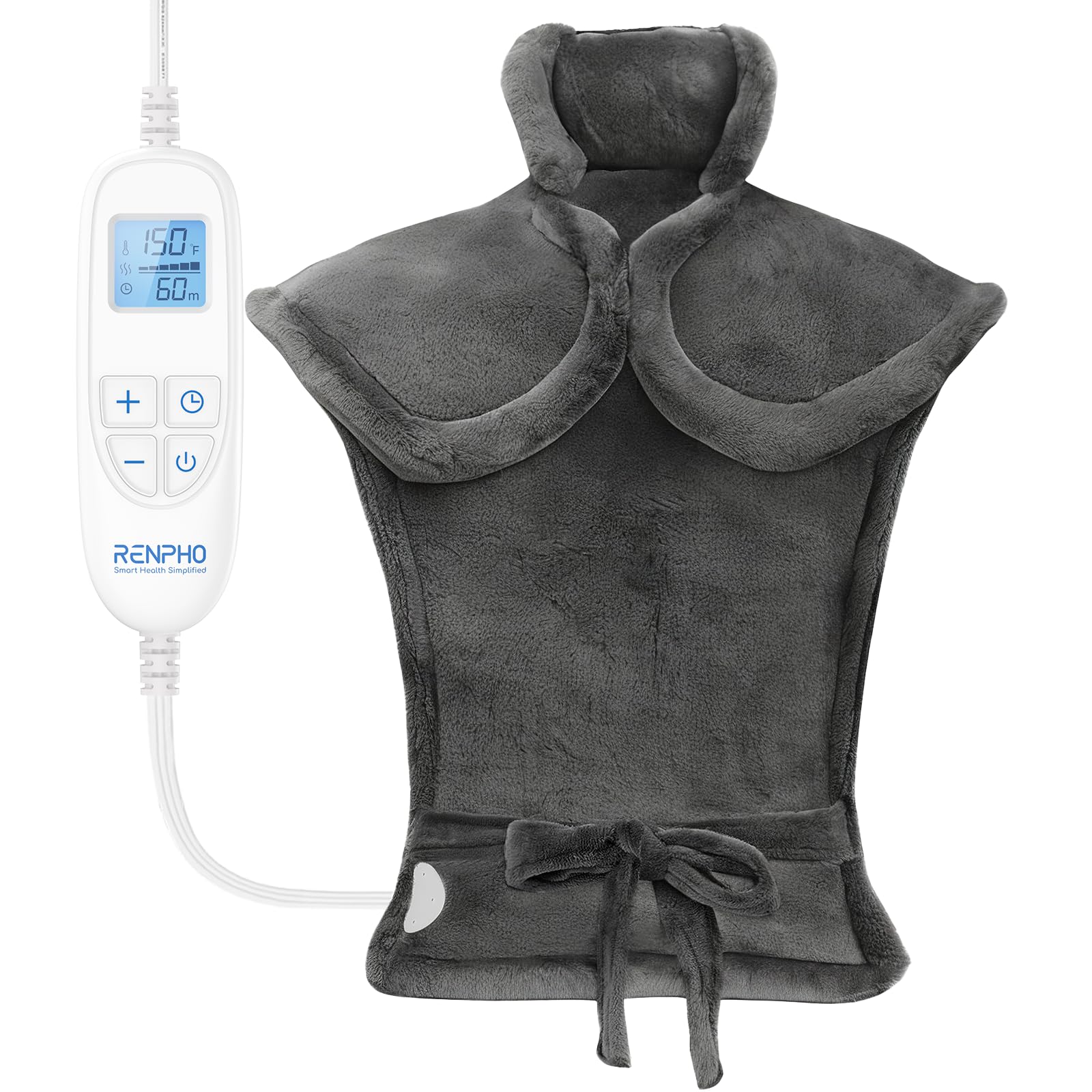 Back Heating Pad for Pain Relief, Mothers Day Gifts for Mom, Birthday Gifts for Her Him Dad