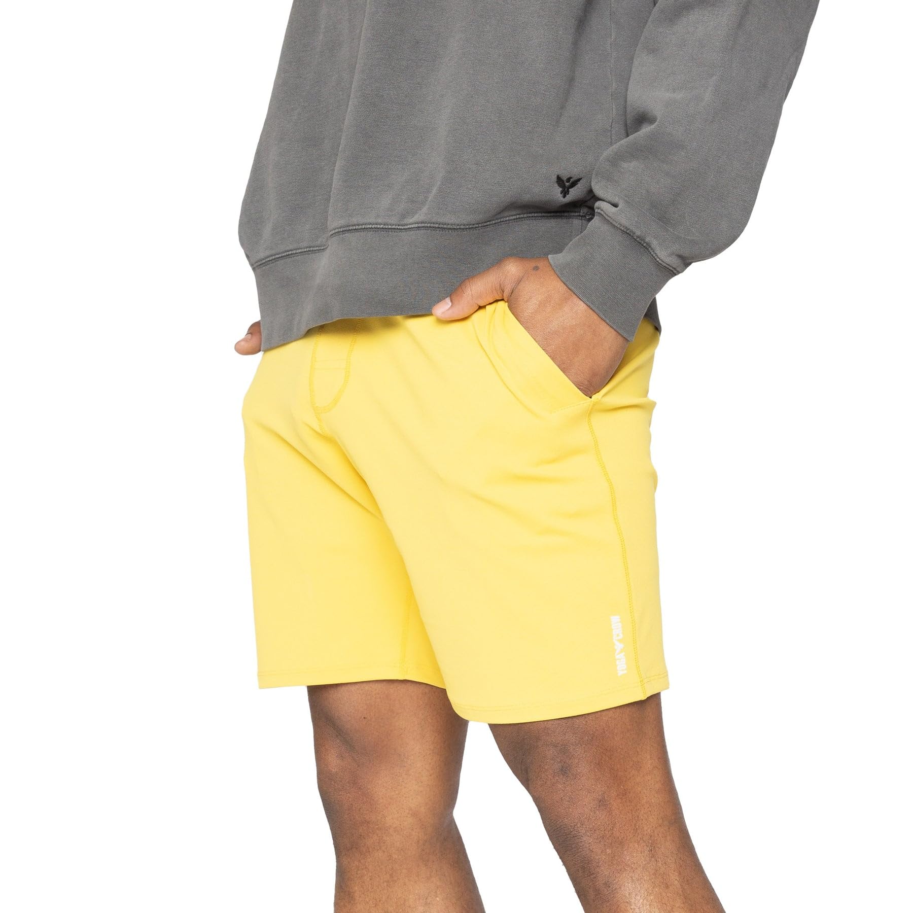 Men's Swerve Yoga Training Shorts w/Non-Restrictive Inner Liner