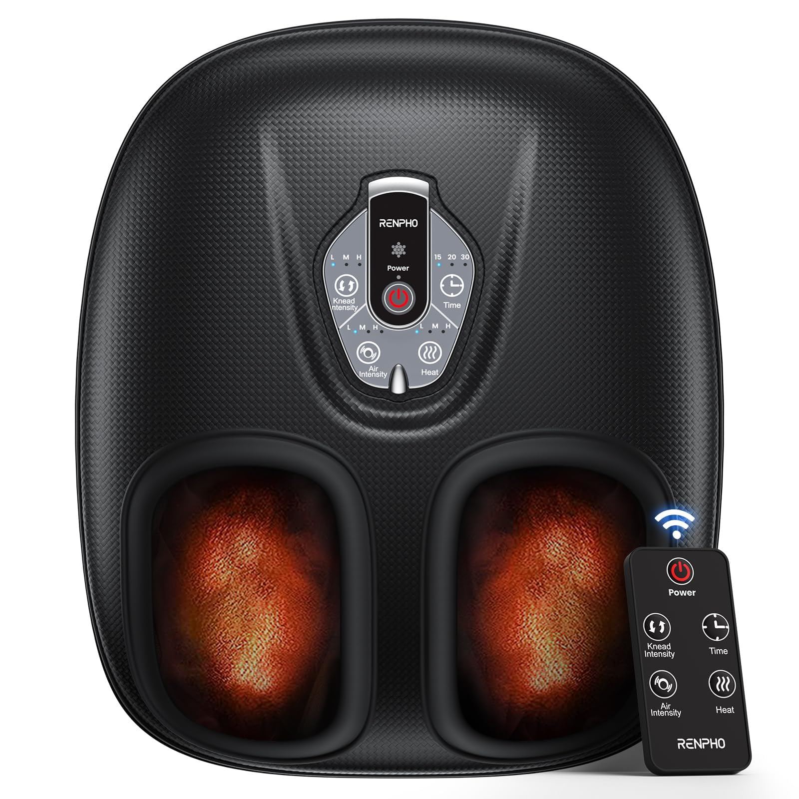 Foot Massager Machine with Heat [2025 Upgraded], FSA HSA Eligible