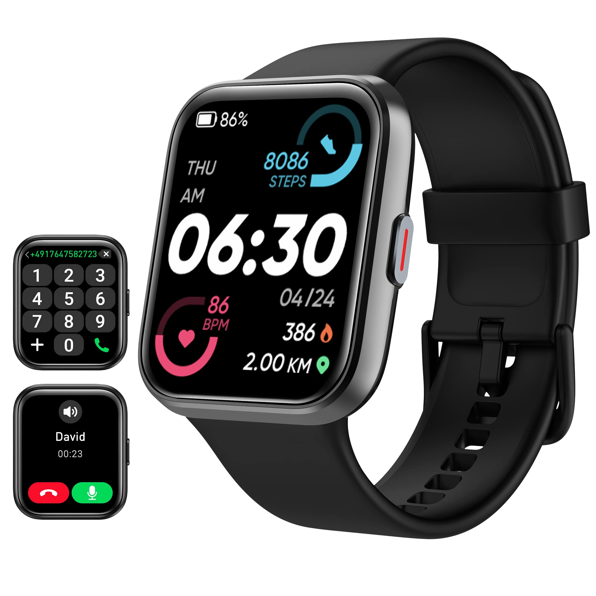 Smart Watch for Women Android & iPhone, Alexa Built-in, 1.8" Touch Screen Fitness Tracker