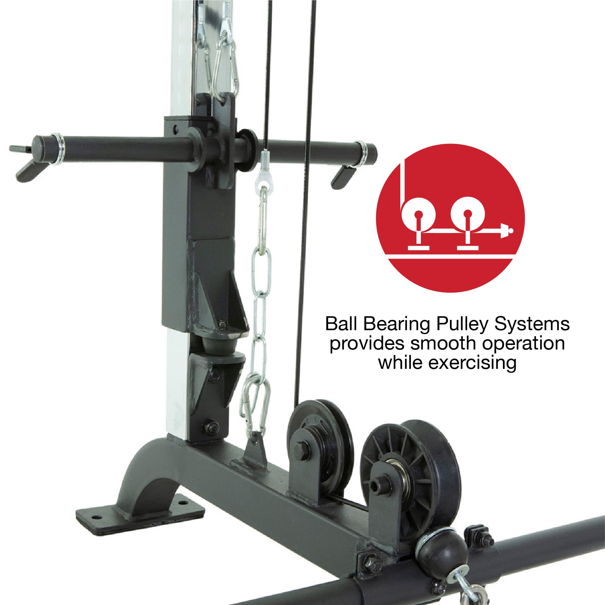 Squat Rack Power Cage with Optional Lat Pulldown & Cable Crossover and Bench Combos