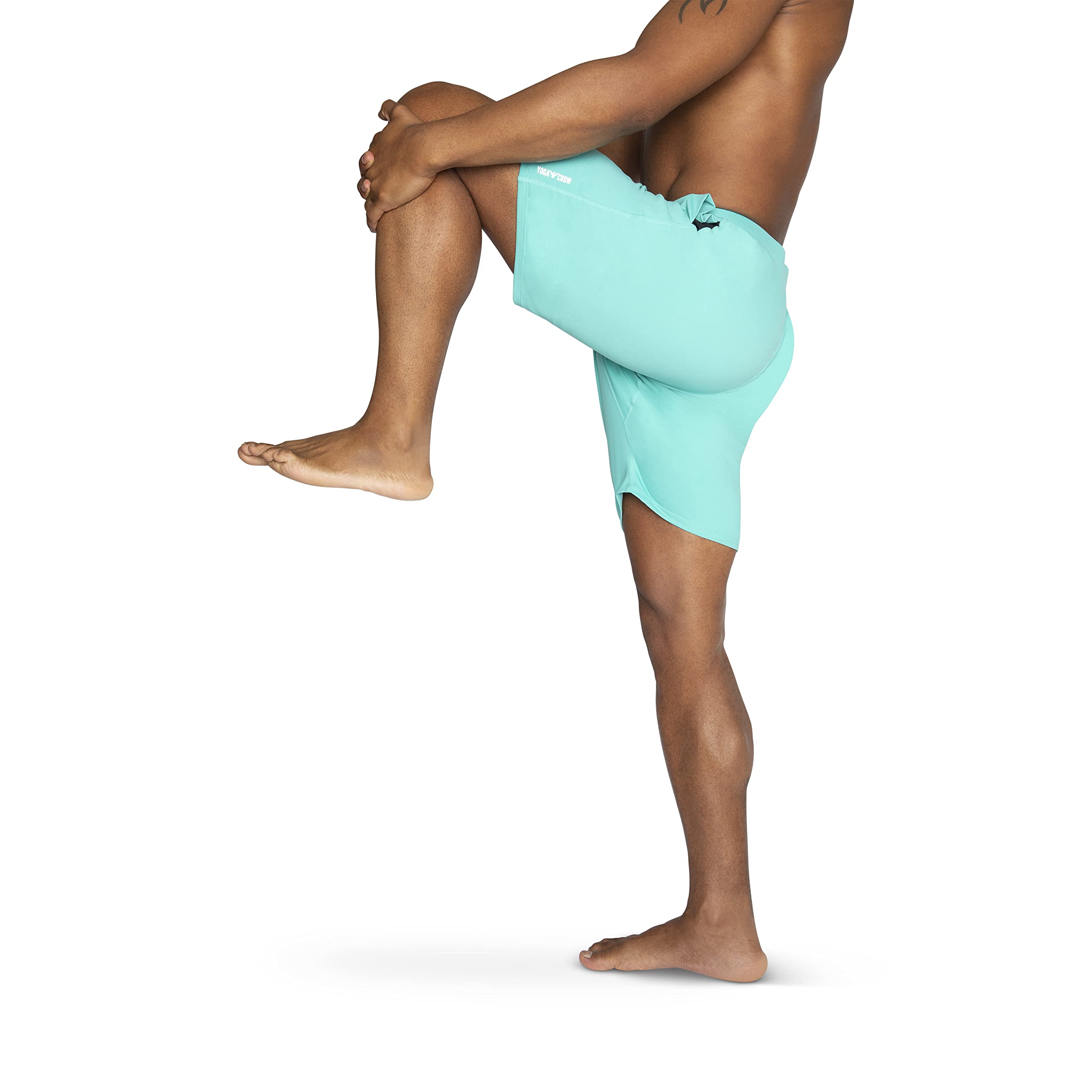 Men's Swerve Yoga Training Shorts w/Non-Restrictive Inner Liner
