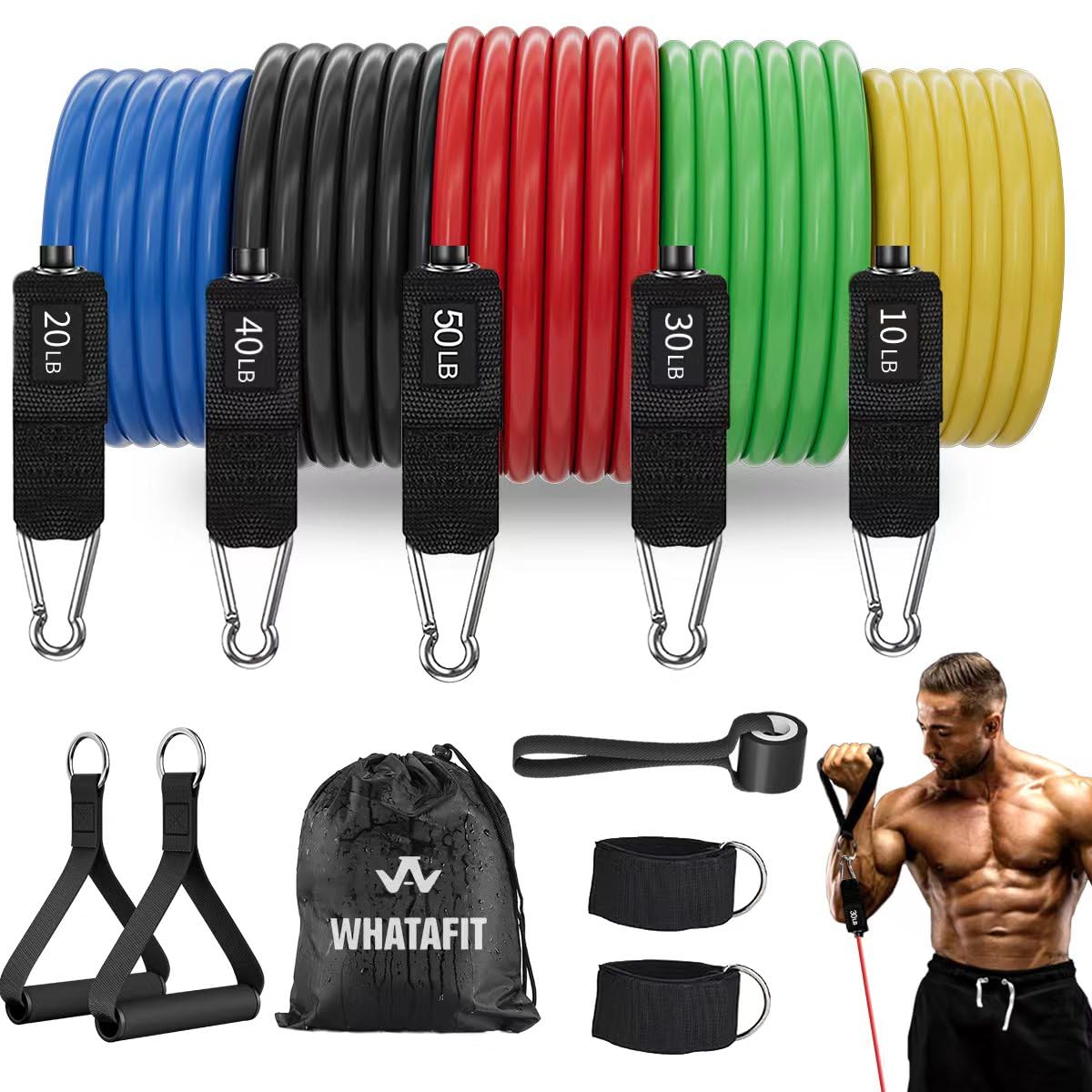 Resistance Bands, Exercise Bands，Resistance Bands for Working Out