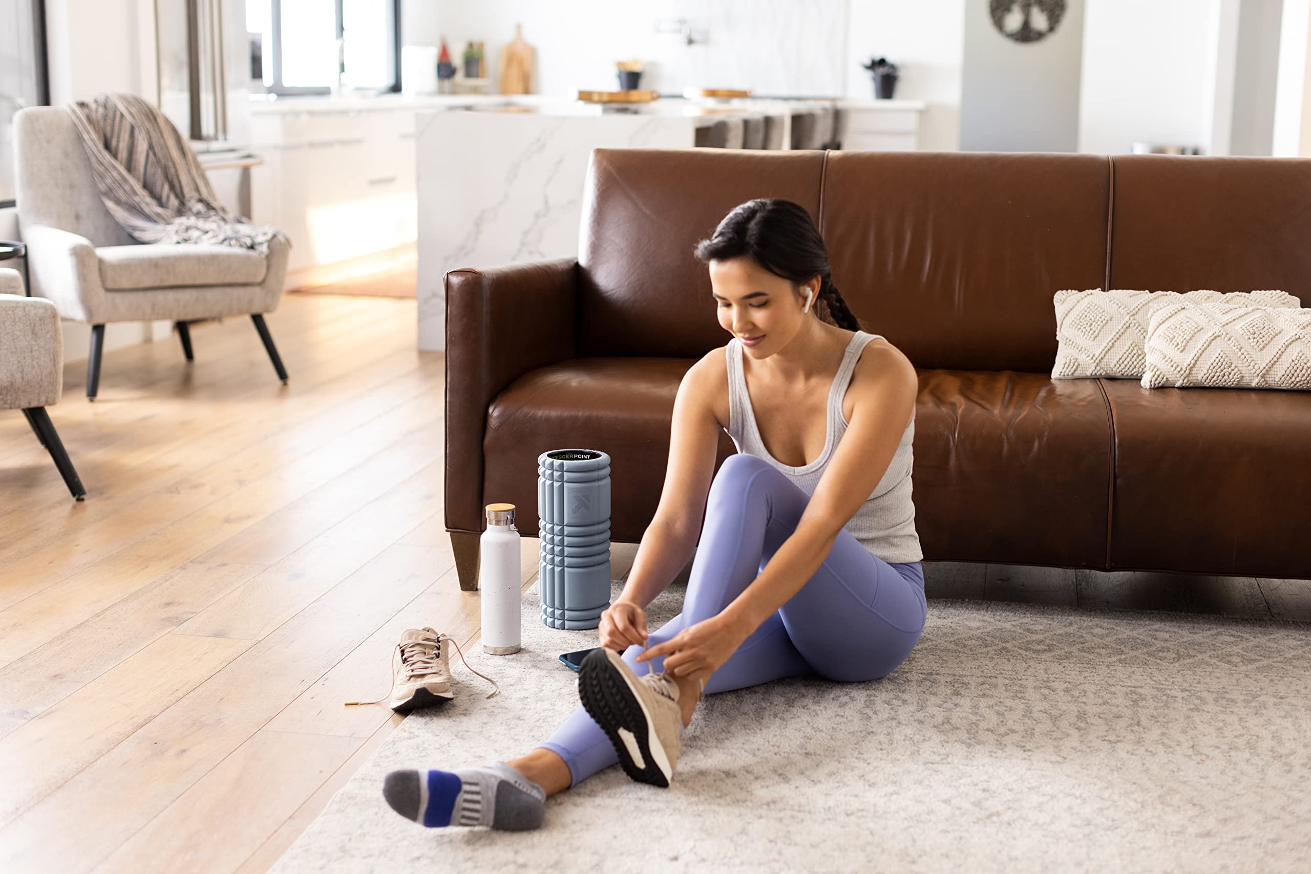 Grid 1.0 Foam Roller - 13" Multi-Density Massage Roller for Deep Tissue & Muscle Recovery