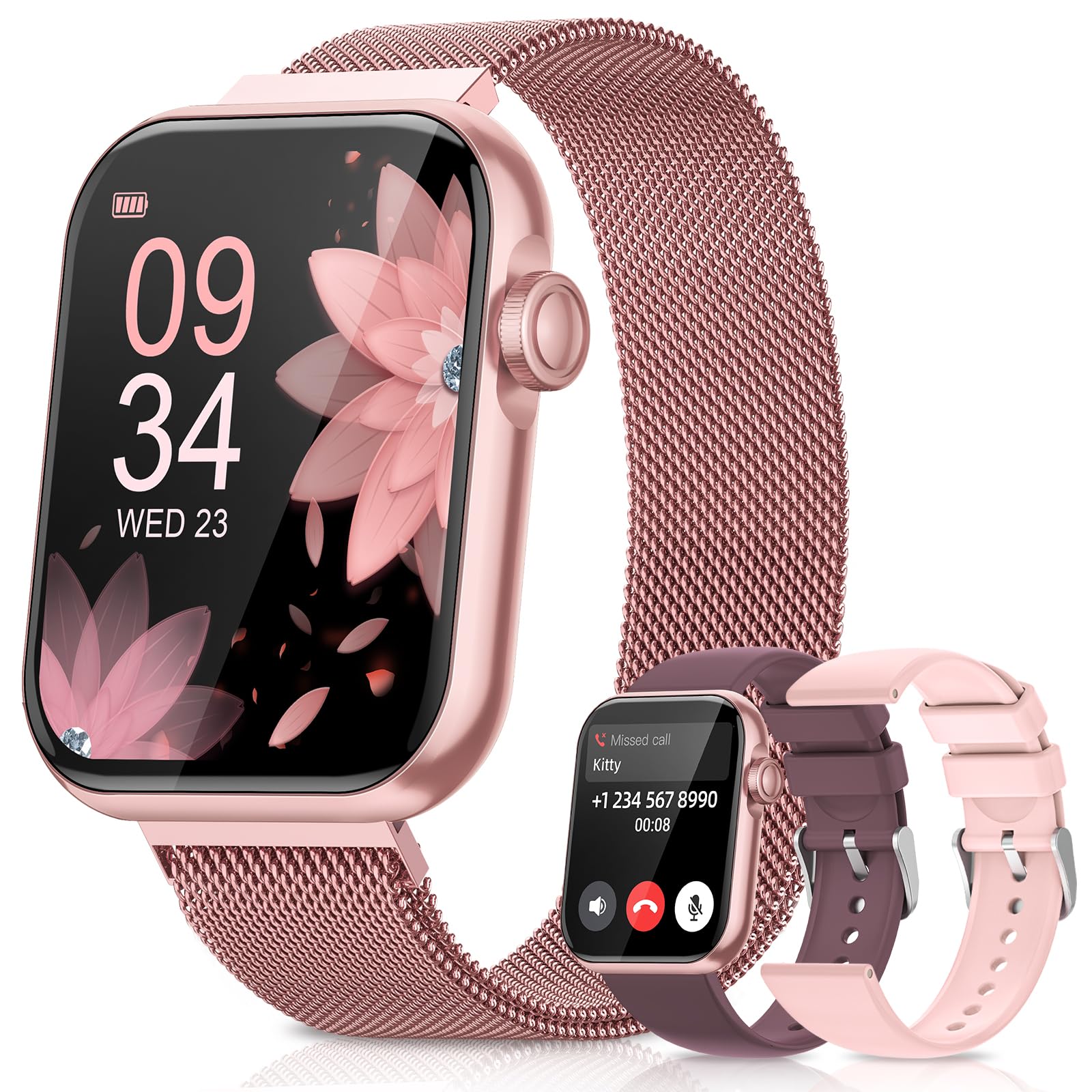 Smart Watches for Women, Health Fitness Watch for Android iPhone