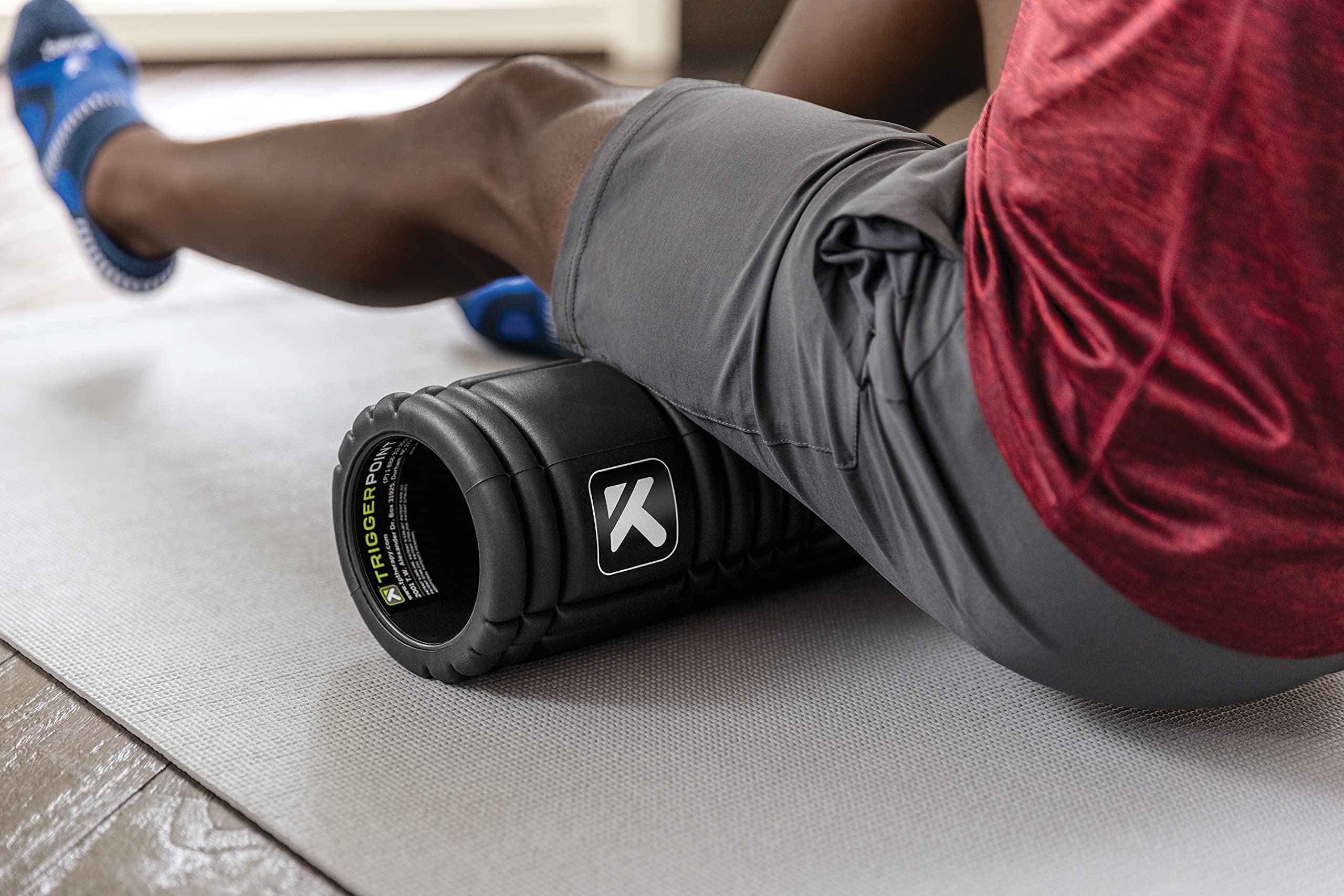 Grid 1.0 Foam Roller - 13" Multi-Density Massage Roller for Deep Tissue & Muscle Recovery
