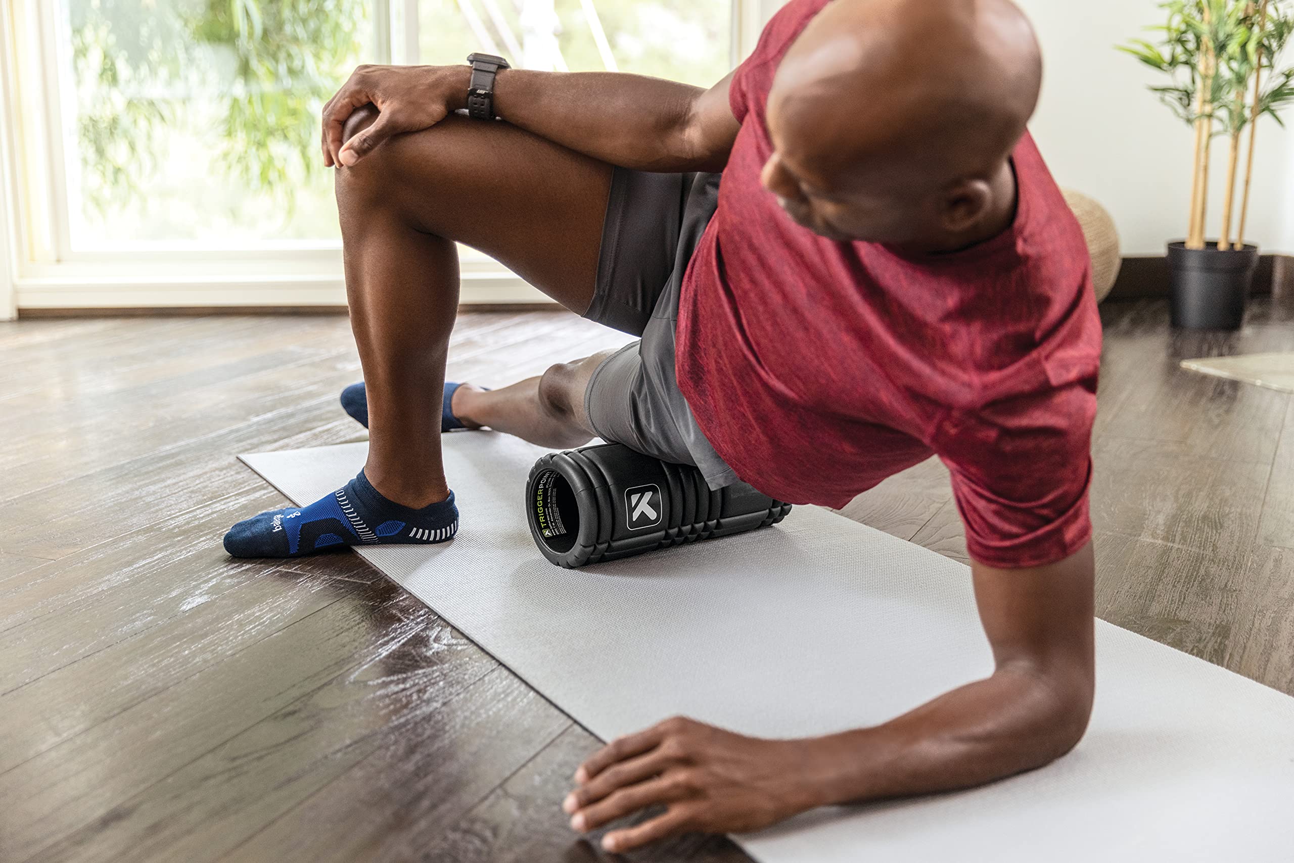 Grid 1.0 Foam Roller - 13" Multi-Density Massage Roller for Deep Tissue & Muscle Recovery