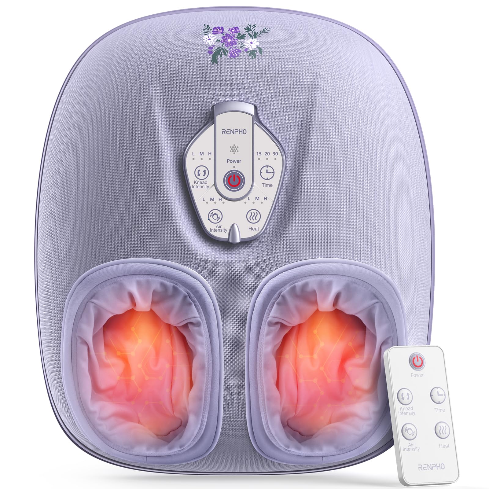 Foot Massager Machine with Heat [2025 Upgraded], FSA HSA Eligible