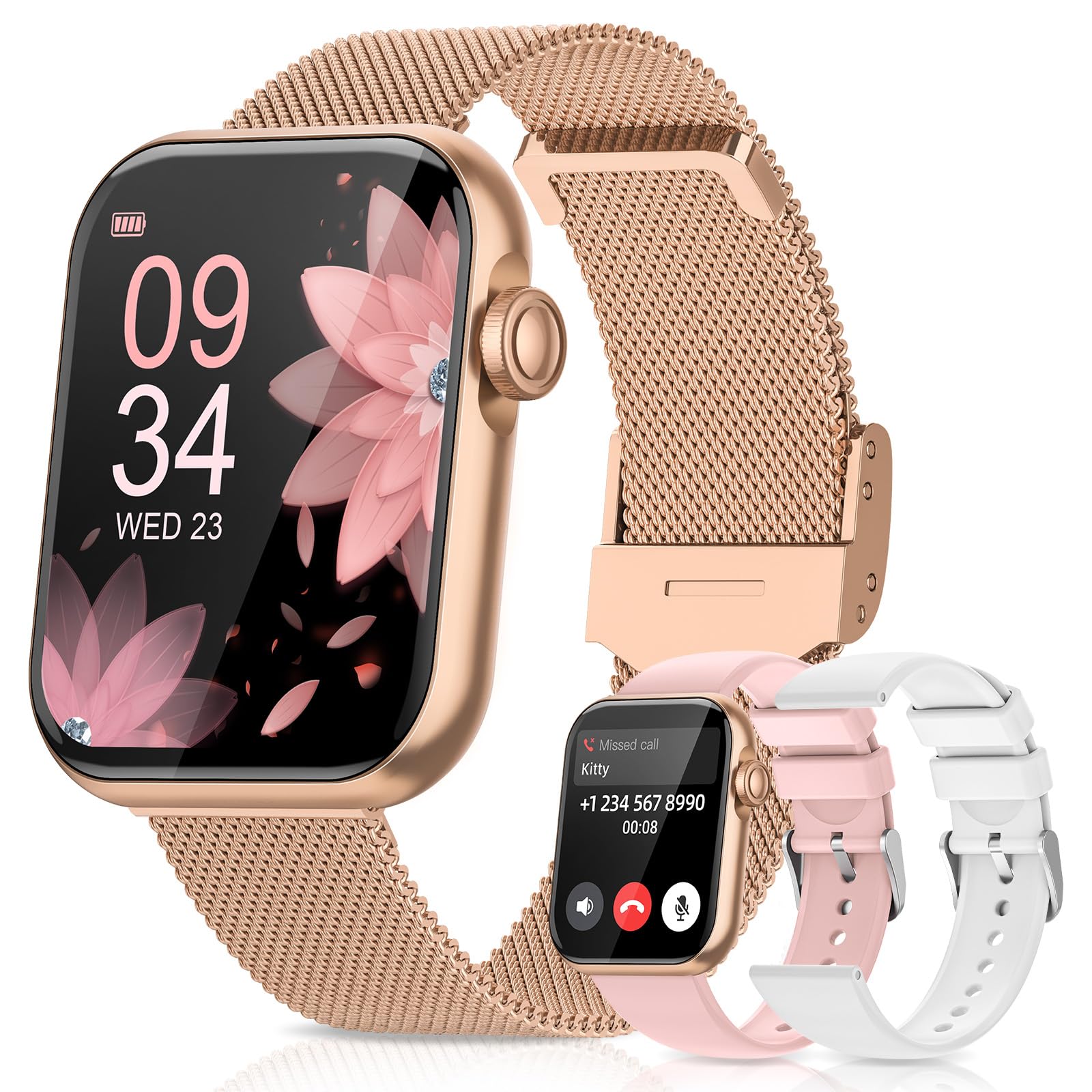 Smart Watches for Women, Health Fitness Watch for Android iPhone