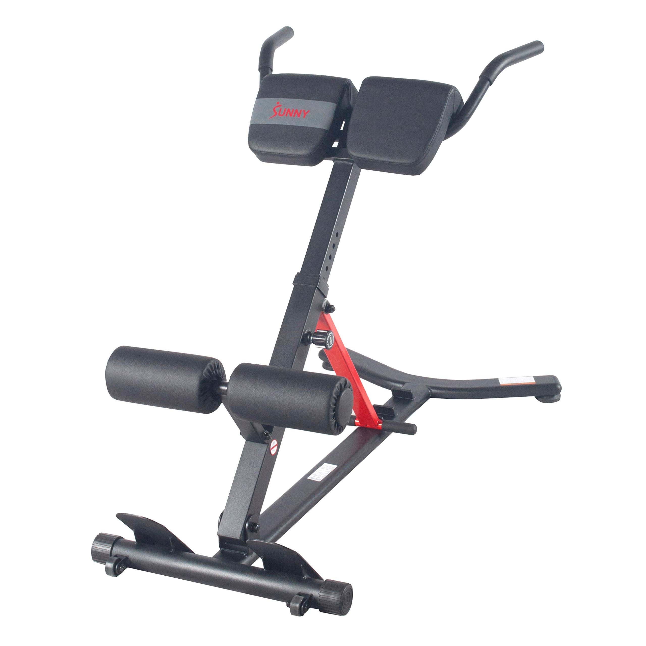 45-Degree Hyperextension Roman Chair with Adjustable Height and Back, Glute